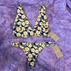 TOP ONLY NWT Benoa swim ilima Kira top